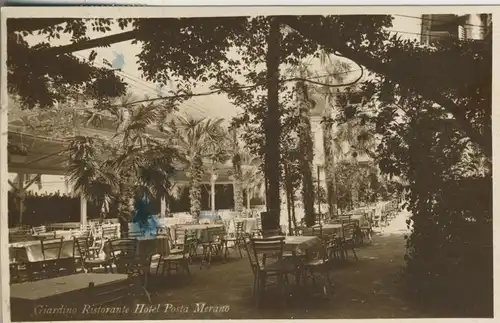 Giardino v. 1926  Restorante Hotel "Pasta Merano"  (52168)