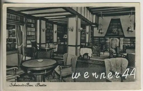 Berlin v. 1938 Restaurant & Bar "Schwindt",Motzstr.1-3 ( 37635)