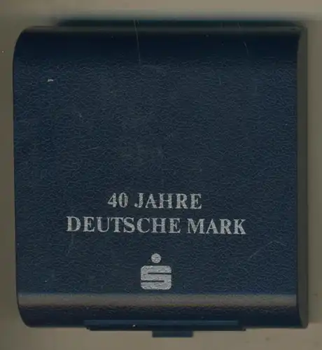 JUBILÄUMS SILBERMARK / 40 JAHRE DEUTSCHE MARK  (47955-2)