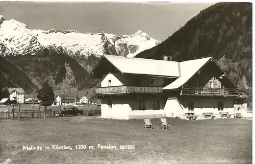 Mallnitz v. 1959  Pension Kritzer  (50559)