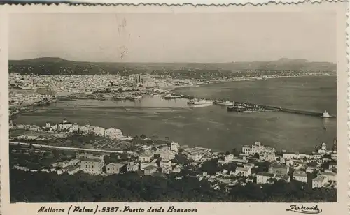 Palma de Mallorca v. 1965  Puerto desde Bonanova  (53899-14)