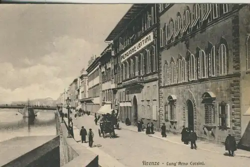 Firenze v. 1908  Lung`Arno Corsini  (53991)