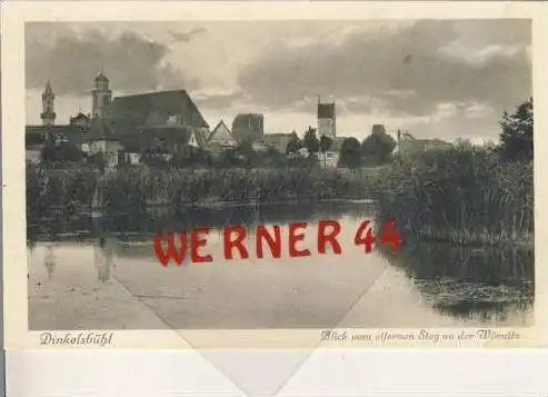 Dinkelsbühl v.1936 Teil-Stadt-Ansicht (7497)
