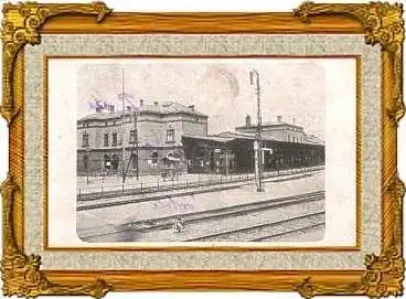 Herbesthal v.1916 Grenz-Bahnhof (13594)