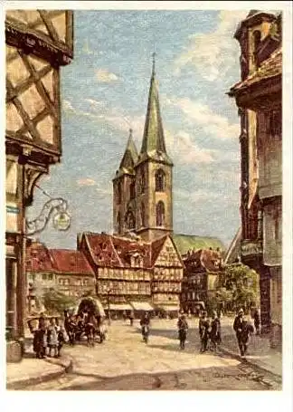 Alt-Halberstadt v.1954 Holzmarkt (14154)