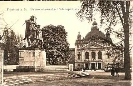 Frankfurt v.1914 Schauspielhaus und (16118)