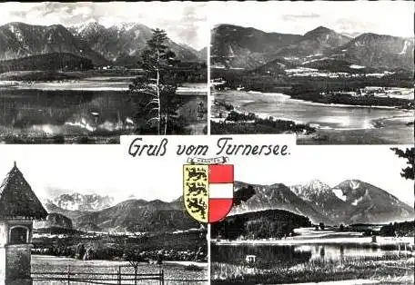 Gruss vom Turnersee v.1963 4 Ansichten.(16270)