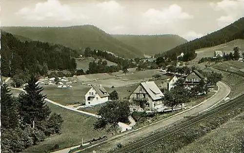 Alpirsbach v.1956 Dorf & Campingplatz (17681)