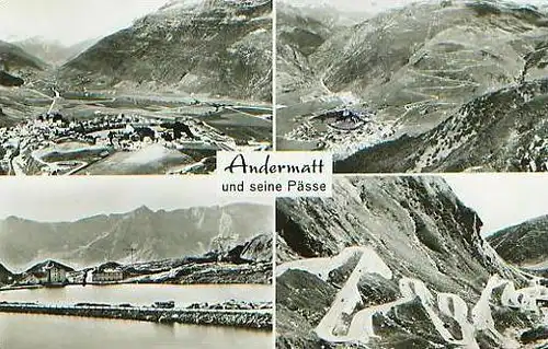 Andermatt v.1966 4 Pässe .(17720)