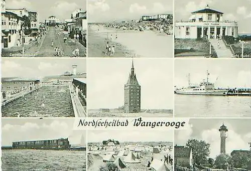 Wangeroog v.1962 9 Ansichten (17884)