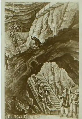 Rutsche im Bergwerk v.1924 (19376)