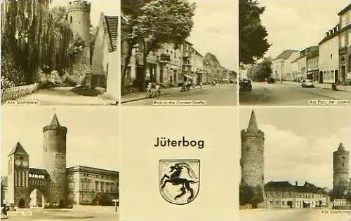 Jüterbog v.1967 5 Ansichten (19383)