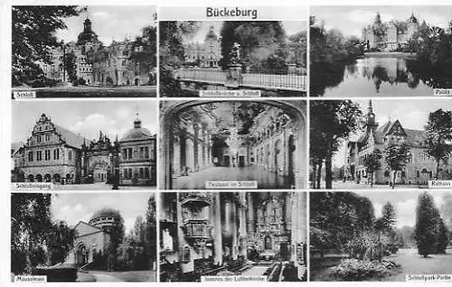 Bückeburg v.1953 9 Ansichten (19384)