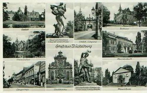 Bückeburg v.1955 10 Ansichten (19388)
