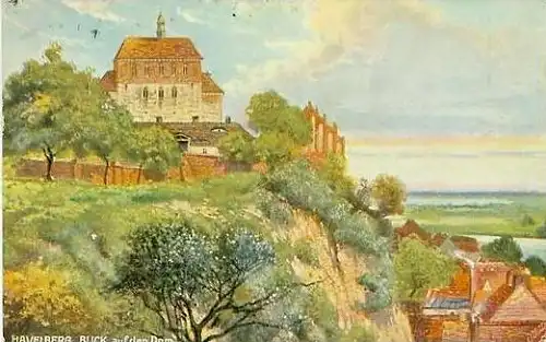 Havelberg v.1919 Blick auf dem Dom (19513)