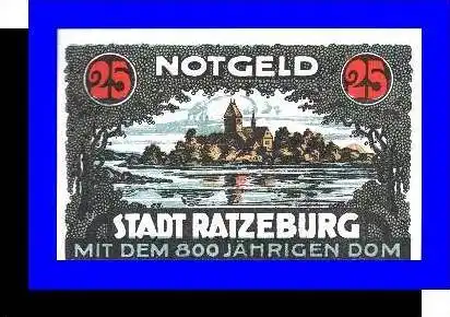 Städte Kleingeldscheine --- Banknoten während der Inflationszeit v. 1920  25 Pfennig - Satz "NOTGELD" (N063)