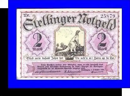 Städte Kleingeldscheine --- Banknoten während der Inflationszeit v. 1920  2 Mark - Satz "NOTGELD" (N061)