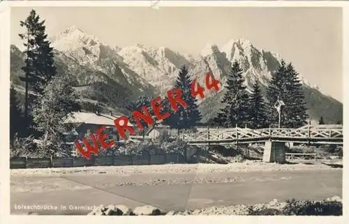 Garmisch v.1936 Loisachbrücke (19794)