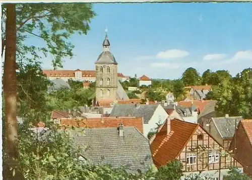 Tecklenburg v.1975 Teil-Stadt-Ansicht (20105)