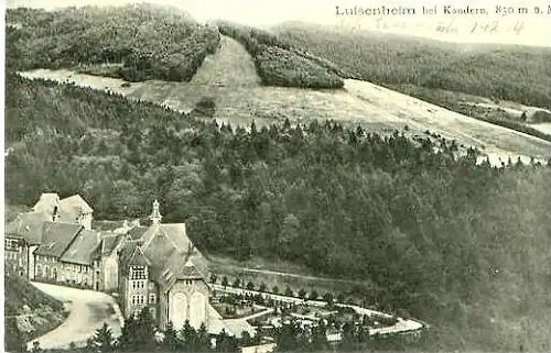 Luisenheim von 1914 Teil-Dorf-Ansicht (22479)
