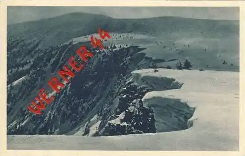 Riesengebirge v. 1938  Wächten über dem Elbegrunde  (23756)