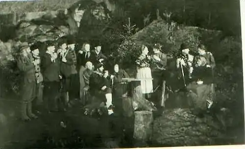 Rübeland v. 1955 Rübeländer Heimatspiele - "Friedrich Baumann" - siehe Foto !! (24204)