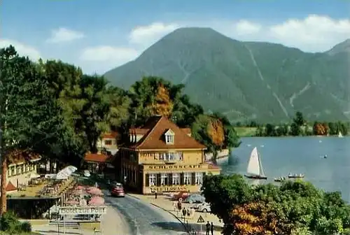 Tegernsee v. 1968  Alte Post & Schloßcafe  (24472)