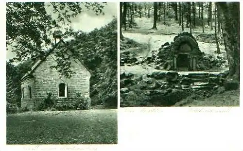 Porta Westfalica v. 1934  Kapelle & Wittekindsquelle  (24499-27)