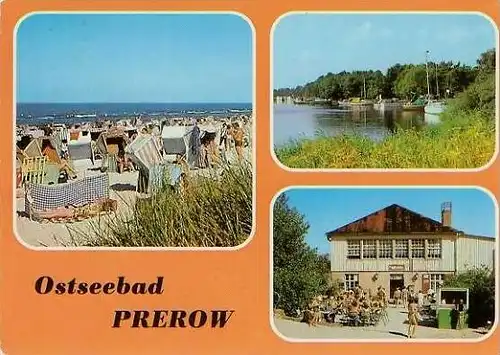 Ostseebad Prerow v. 1981  3 Ansichten  (24702)