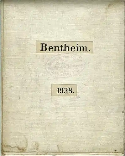 Bentheim v. 1938  LANDKARTE  (25039)