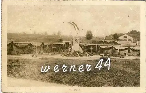 Stenay v. 1916  Soldaten-Friedhof  (26117)