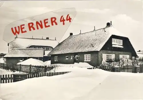 Langeoog v. 1967 Im Winter-- siehe Foto !!  (27608)