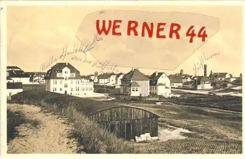 Wangerooge v. 1915  Teil-Wohnsiedlungs-Ansicht   (35243)