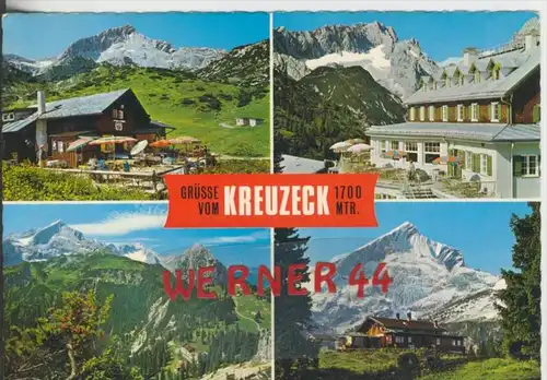 Bei Garmisch-Partenkirchen v. 1982  Kreuzeck  ---  siehe Foto !!   (29031)
