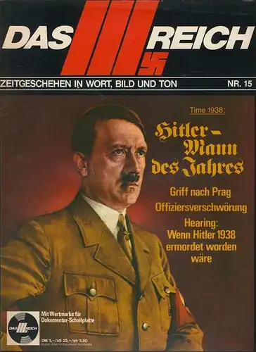 Das III. Reich - der II. Weltkrieg, Zeitgeschehen in Wort und Bild Nr. 15 -- siehe beschr. !!