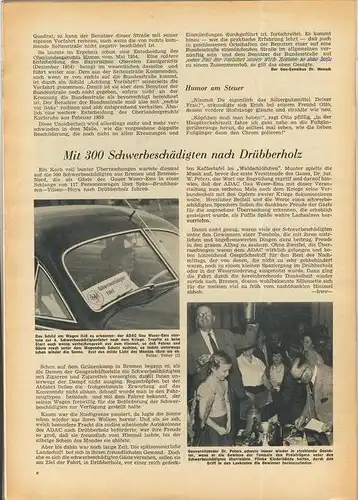 ADAC Gau Weser-Ems, Der Start  1955 - Nr. 9-- siehe beschr. !!