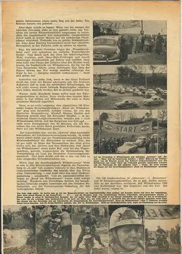ADAC Gau Weser-Ems, Der Start  1955 - Nr. 6 -- siehe beschr. !!