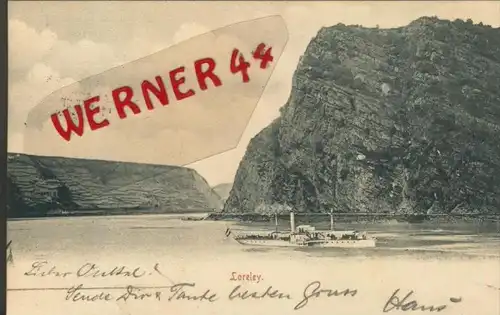 Loreley v. 1904   ()  --  siehe Foto !!  (29436)