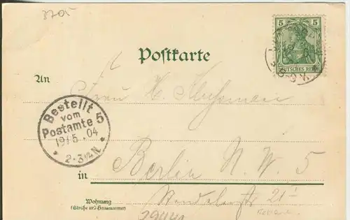 Ilsenthal und Ilsenstin im Harz v. 1904   ()  --  siehe Foto !!  (29441)