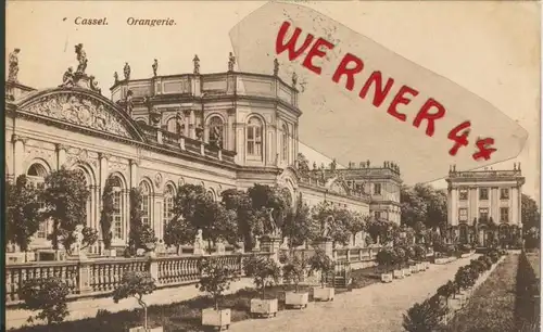 Cassel v. 1916  Orangerie  ()  --  siehe Foto !!  (29448)