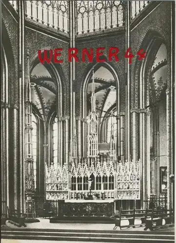 Bad Doberan v. 1966  Münster, Der Altar --  siehe Foto !!  (29247)
