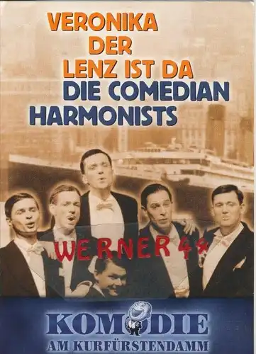 Die Comedian Harmonist`s v. 2000  --  siehe Foto !!  (29291)