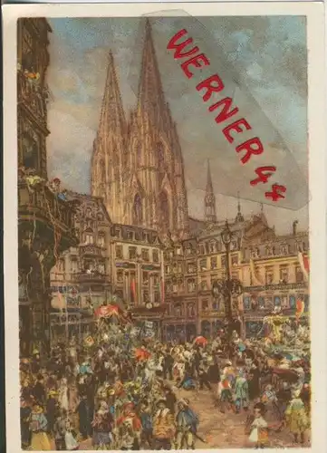 Köln v. 1939  Der Karneval  ()  --  siehe Foto !!  (29505)