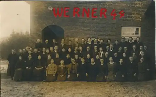 Warstein v. 1916  Frauengruppe   -- siehe Foto !!  (29929)