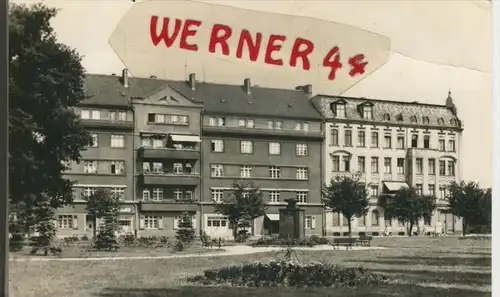 Torgau v. 1962  Martha Brautzsch Platz-- siehe Foto !!  (29956-1)