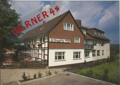 Silberborn / Solling v. 1980  Hotel Cafe "Sollingshöhe",Inh. E. Kraatz  --  siehe Foto !!  (30104)
