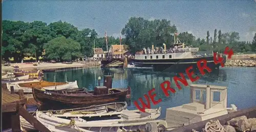 Havnen i Rorvig v. 1963  --  siehe Foto !!  (30194)