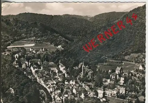 Bad Bertrich v. 1958  Teil-Stadt-Ansicht   --  siehe Foto !!  (30337)