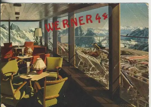 Zugspitze v. 1953  Wintergarten mit Liegeterasse  --  siehe Foto !!  (30472)
