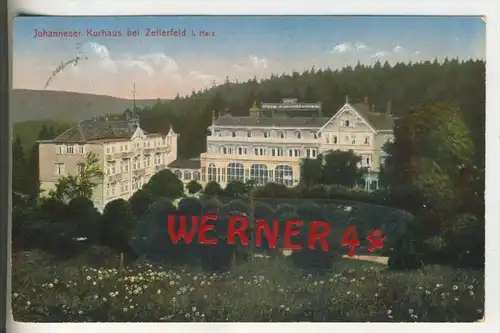 Zellerfeld v. 1917  Johanneser Kurhaus  (30903)